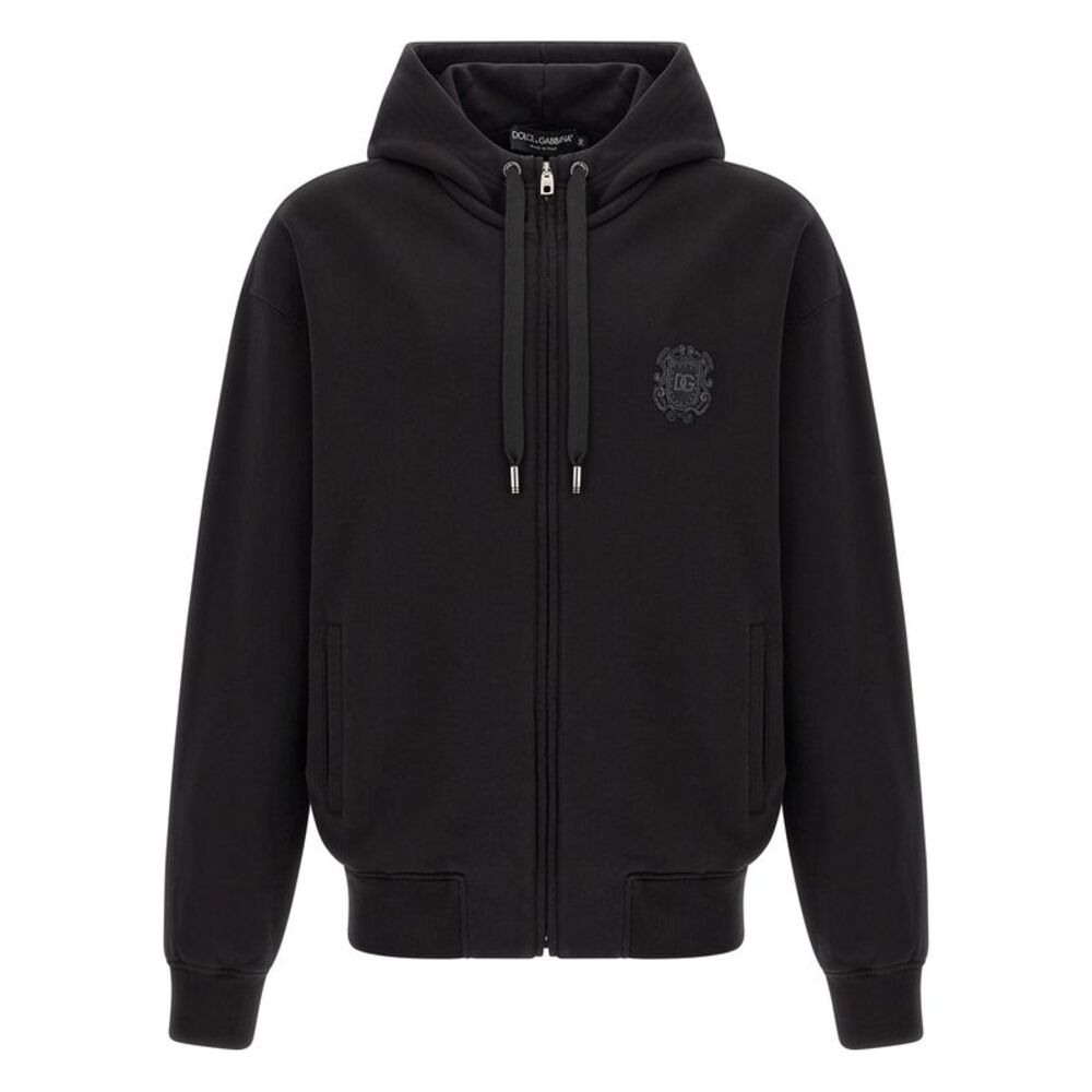 Dolce & Gabbana Men Coat Of Arms Logo Hoodie